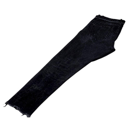 Balenciaga button fly black denim pants #QYCG71
