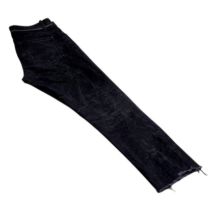 Balenciaga button fly black denim pants #QYCG71