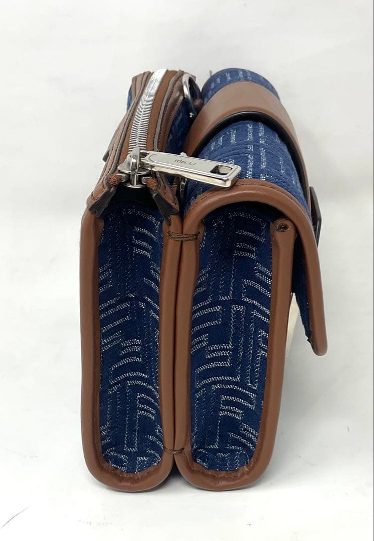 FENDI Double Bucket Denim Current Model #QY0UVS