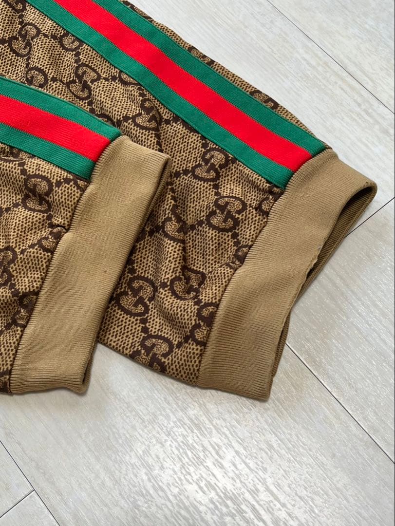 GUCCI GG logo pants track pants #QY72XI