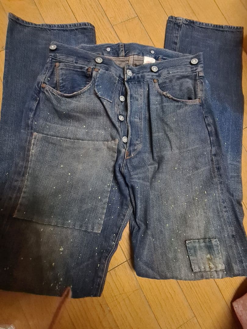 One of a kind Levi's LVC Spurbites Model 1 made in Valencia, USA #QO30KL