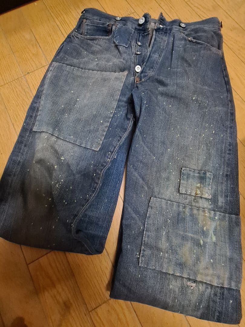 One of a kind Levi's LVC Spurbites Model 1 made in Valencia, USA #QO30KL