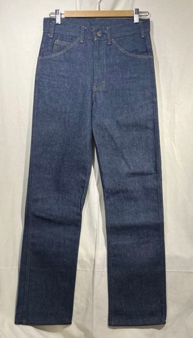 Made in USA 70s deadstock straight denim, actual size W29 501 505 #PCDK40