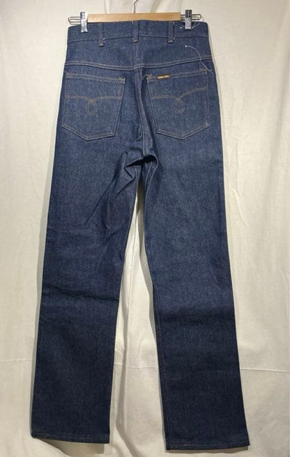 Made in USA 70s deadstock straight denim, actual size W29 501 505 #PCDK40