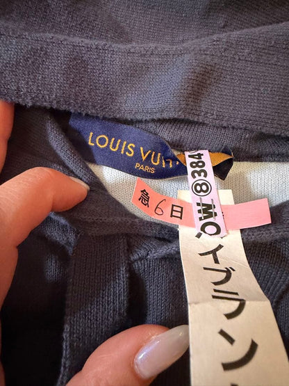 LOUIS VUITTON Gradient Monogram Knit Hoodie #QY30TX