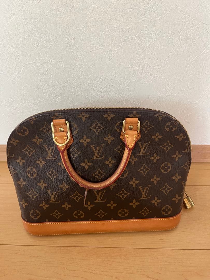 LOUIS VUITTON Alma PM Monogram Canvas Handbag Paris Store 2019 Handle Is #QY8E85