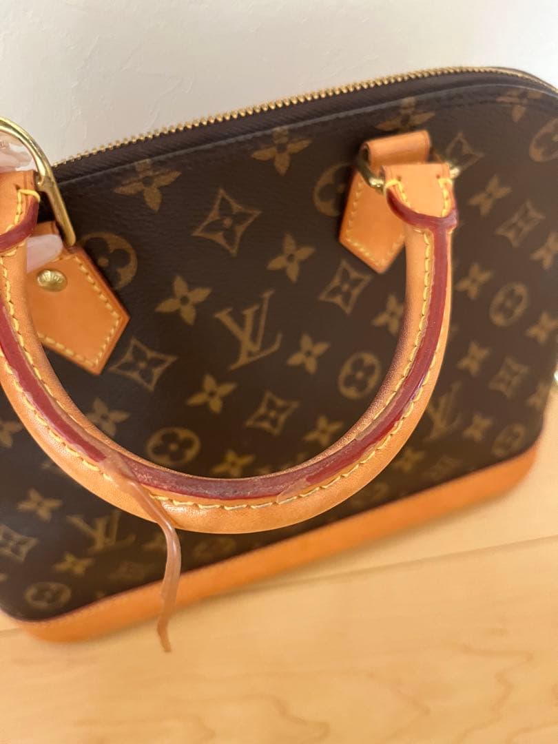 LOUIS VUITTON Alma PM Monogram Canvas Handbag Paris Store 2019 Handle Is #QY8E85