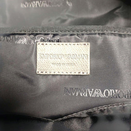 EMPORIO ARMANI backpack, all leather, made in Italy Navy #QY1AQG