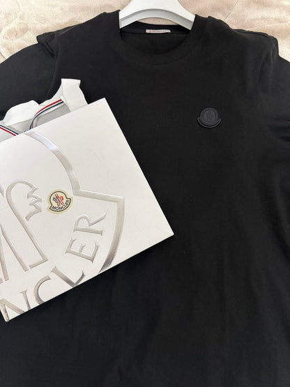 Moncler black long-sleeved T-shirt #QY6WDB