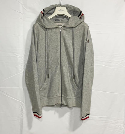 Moncler Tricolor Grey Parka Size S #QY3NMU