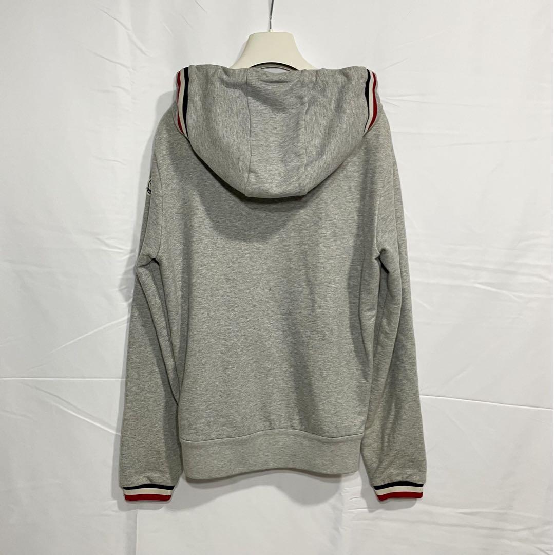 Moncler Tricolor Grey Parka Size S #QY3NMU