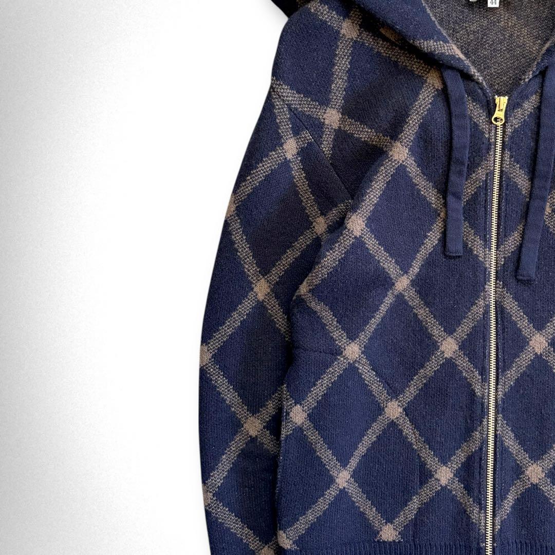 Vivienne Westwood Diamond Orb Embroidered Knit Hoodie #QY1Q40