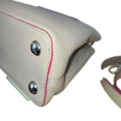 LOUIS VUITTON Capucines BB MI5104 Galet Taurillon Leather W27xH17.5xD9cm #QYI288