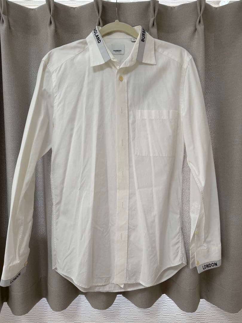 BURBERRY white shirt LONDON #QY4XUL