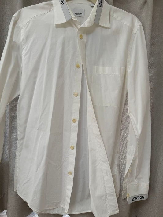 BURBERRY white shirt LONDON #QY4XUL