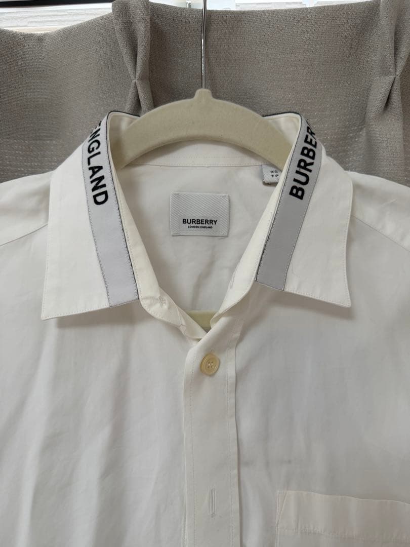 BURBERRY white shirt LONDON #QY4XUL