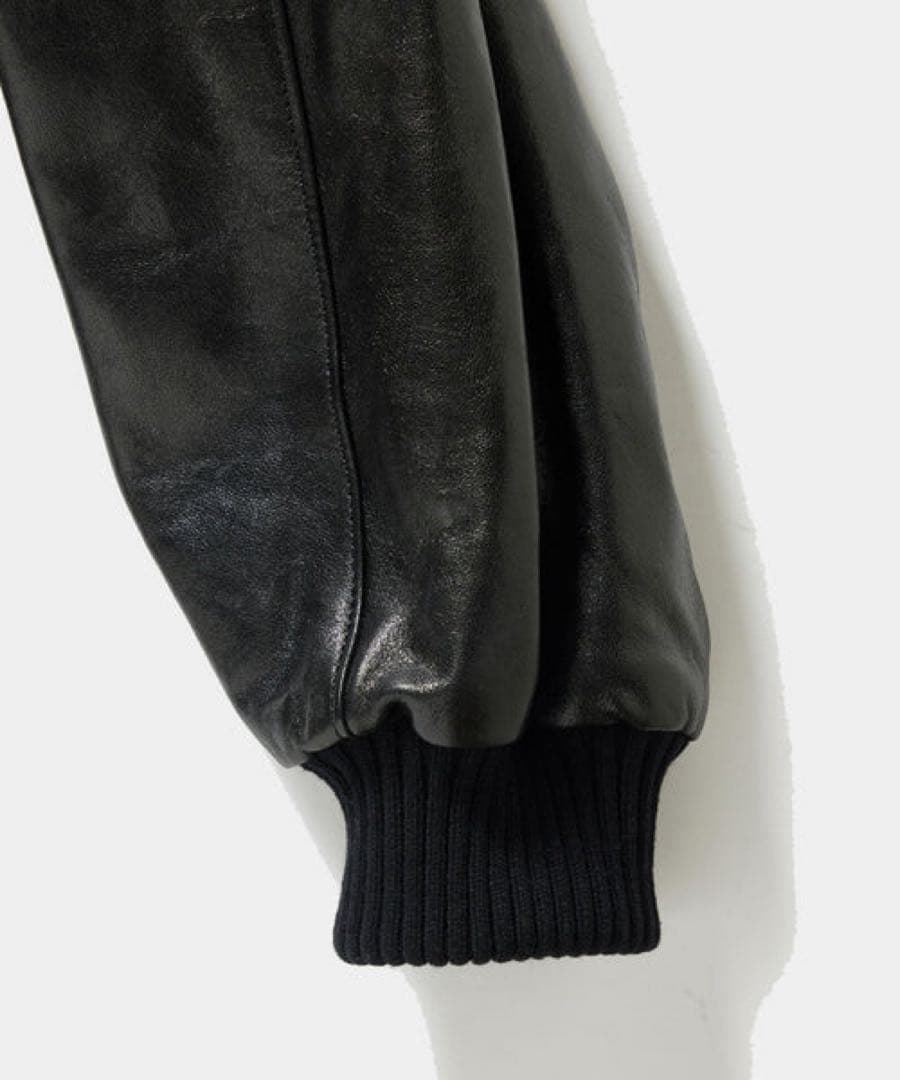 AURALEE 25AW LAMB LEATHER ZIP BLOUSON #QYFV0D