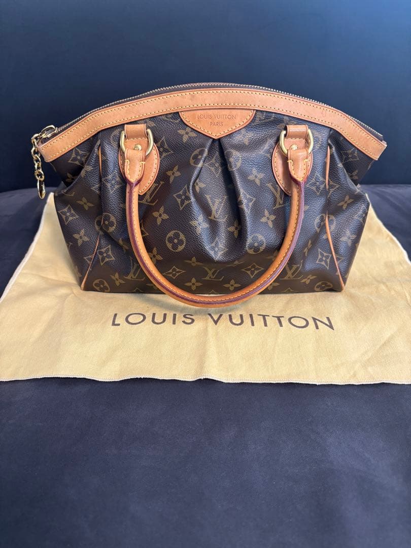 LOUIS VUITTON Tivoli PM Monogram Canvas Handbag Discontinued #QYFP2D