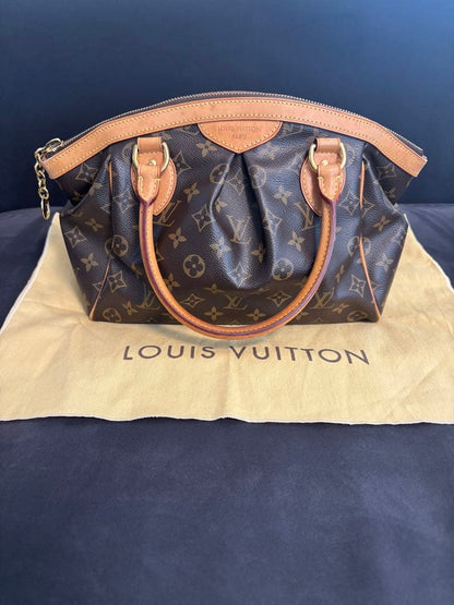 LOUIS VUITTON Tivoli PM Monogram Canvas Handbag Discontinued #QYFP2D