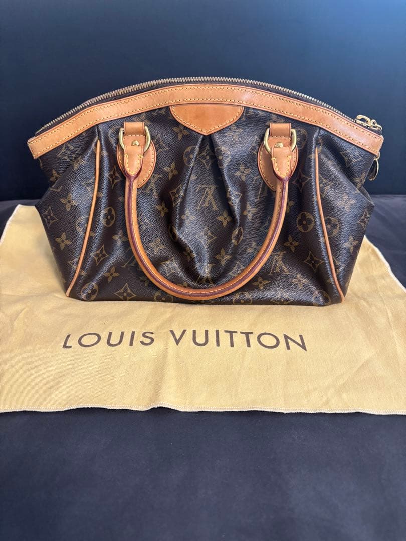 LOUIS VUITTON Tivoli PM Monogram Canvas Handbag Discontinued #QYFP2D