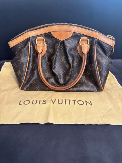 LOUIS VUITTON Tivoli PM Monogram Canvas Handbag Discontinued #QYFP2D