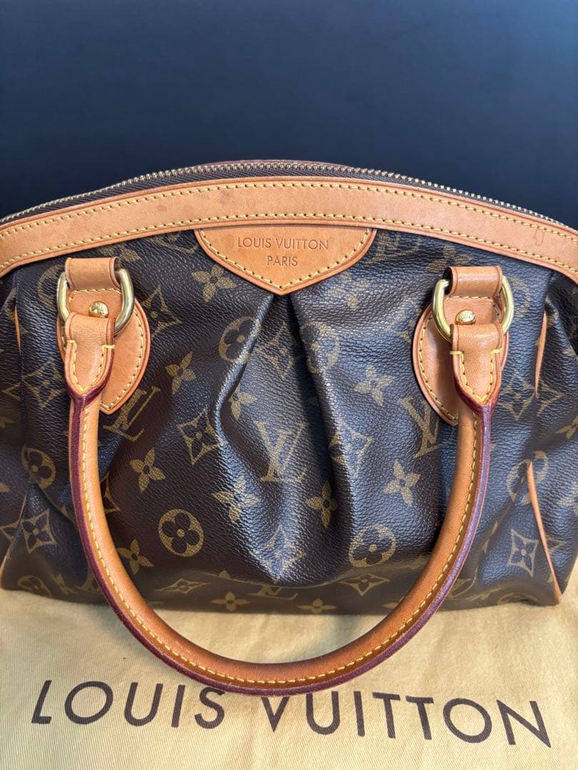 LOUIS VUITTON Tivoli PM Monogram Canvas Handbag Discontinued #QYFP2D