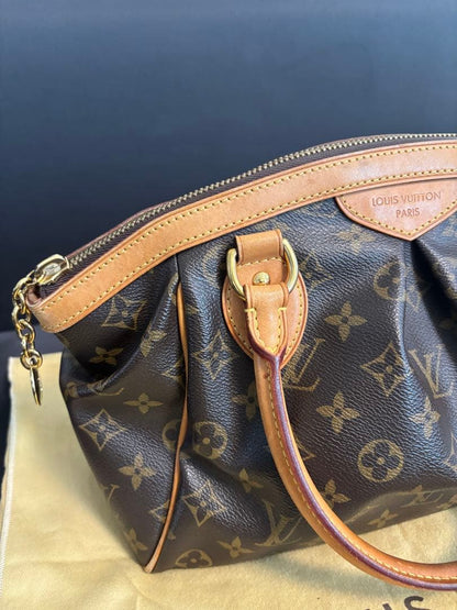 LOUIS VUITTON Tivoli PM Monogram Canvas Handbag Discontinued #QYFP2D