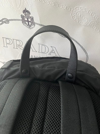 PRADA Re-Nylon Backpack Black Limited #QY5DKW