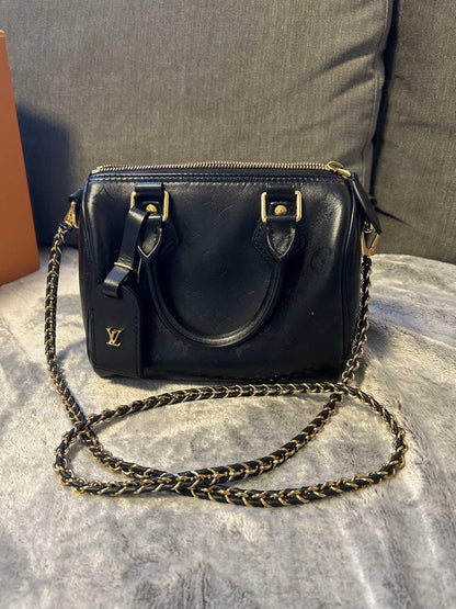 LOUIS VUITTON Speedy BB Monogram Handbag M57111 #QYBDZ9