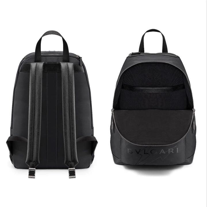 BVLGARI x Fragment Hiroshi Fujiwara Backpack Black Nylon #QY98BI