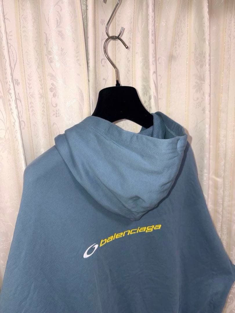 BALENCIAGA 24AW Embroidered Logo Hoodie #QY9V0X