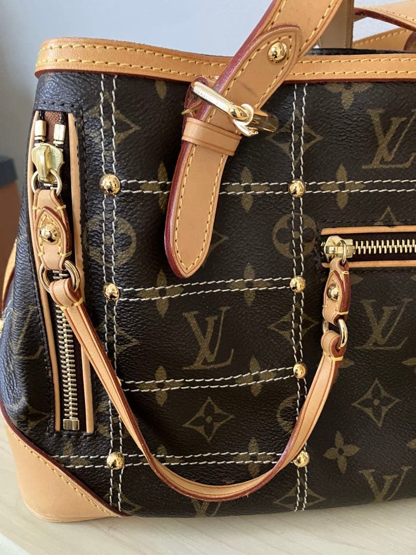 Louis Vuitton Monogram Handbag Rivet #QYIGNQ