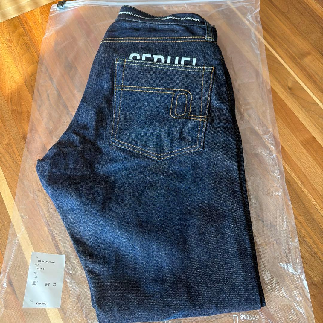 SEQUEL Raw 3D Denim Pants Size S #QY0OP7