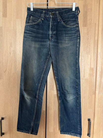 60s Levi's 605 Bige Slim Fit with Black Tab, Vintage 70s 606 #QOK64O