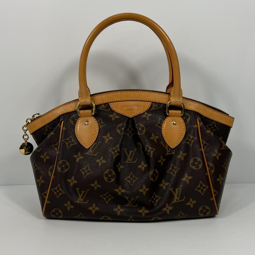 Louis Vuitton Tivoli PM Monogram Canvas Handbag Brown #QY5KXW