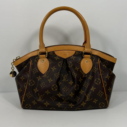 Louis Vuitton Tivoli PM Monogram Canvas Handbag Brown #QY5KXW