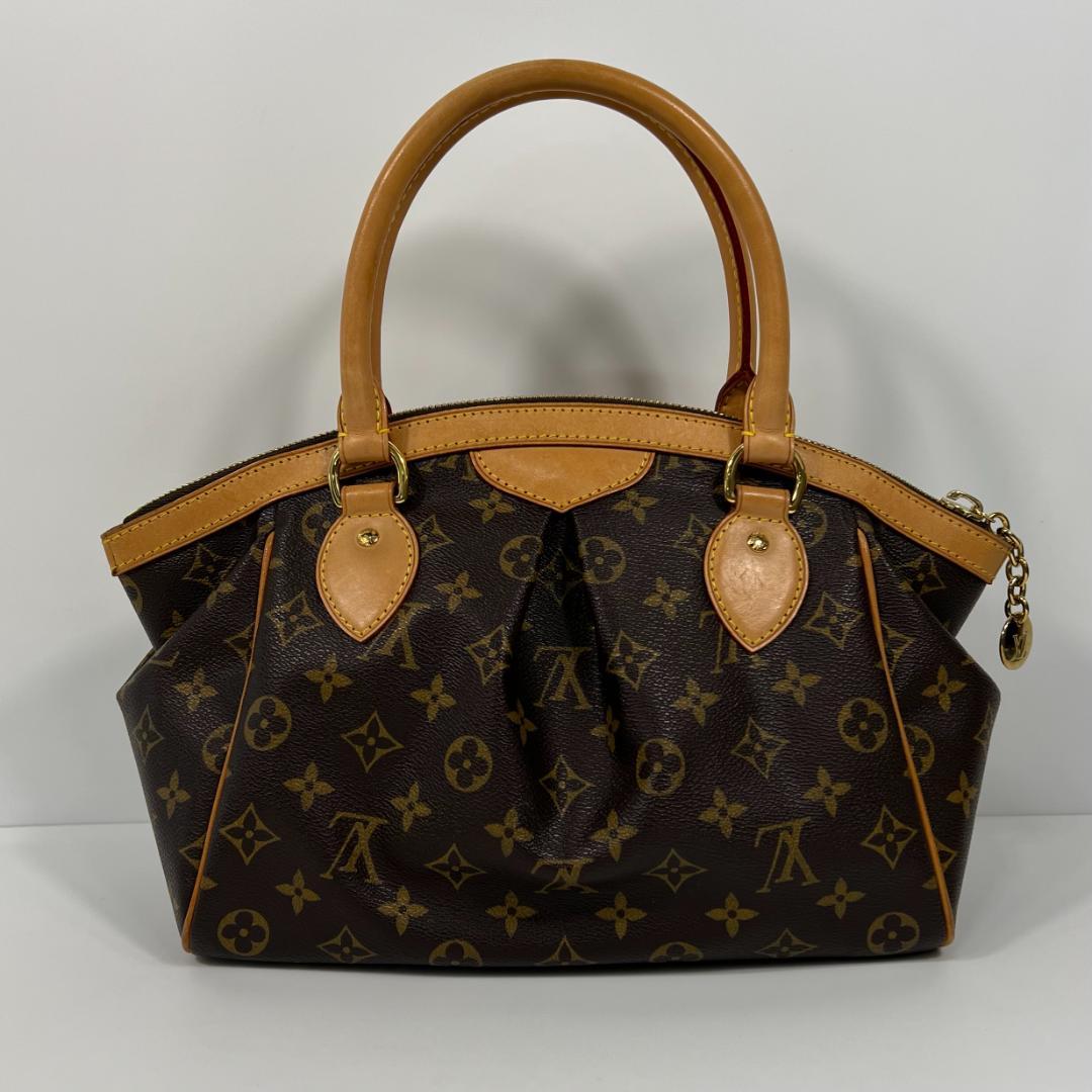Louis Vuitton Tivoli PM Monogram Canvas Handbag Brown #QY5KXW