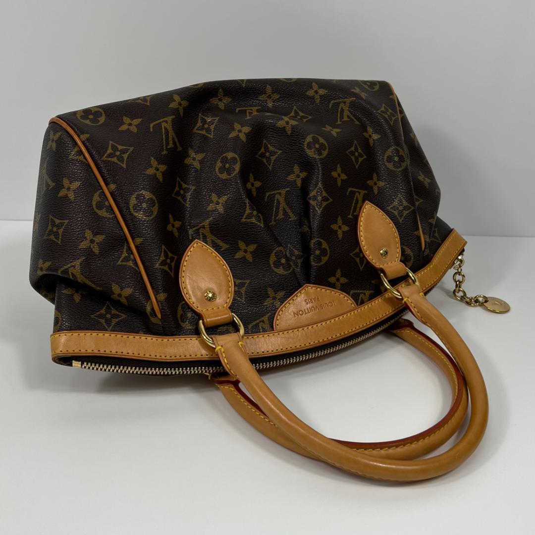 Louis Vuitton Tivoli PM Monogram Canvas Handbag Brown #QY5KXW