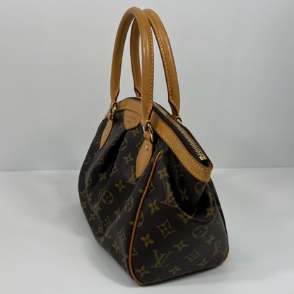 Louis Vuitton Tivoli PM Monogram Canvas Handbag Brown #QY5KXW