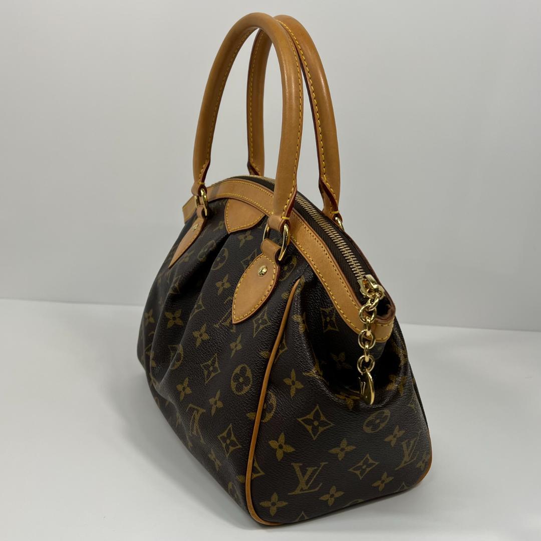 Louis Vuitton Tivoli PM Monogram Canvas Handbag Brown #QY5KXW