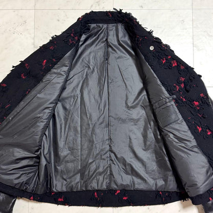 Isamu Katayama Rider's Jacket Check Jacquard + Japan Horse Leather #PFG2WB