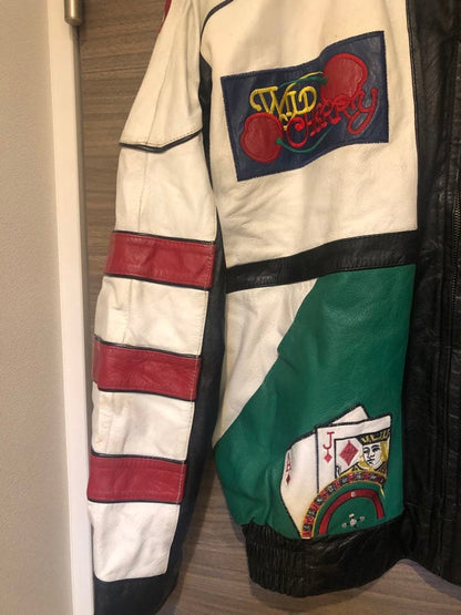 Vintage leather jacket, vintage clothing, rapper, Pelle Pelle, Pelle Pel #QYCFZZ
