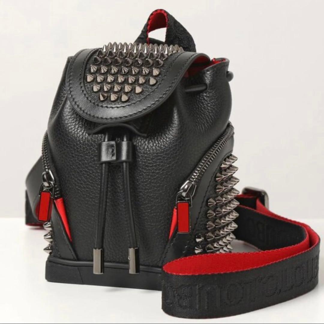 Christian Louboutin Explorafunk Studs Backpack Used Mint #QY903U