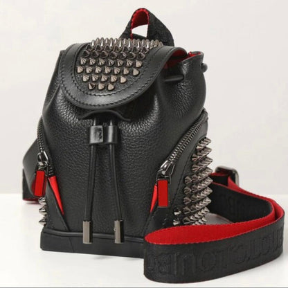 Christian Louboutin Explorafunk Studs Backpack Used Mint #QY903U