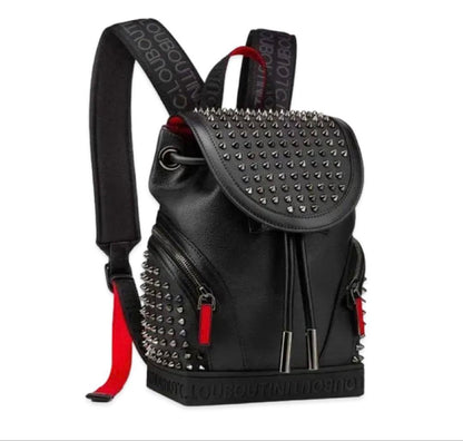 Christian Louboutin Explorafunk Studs Backpack Used Mint #QY903U