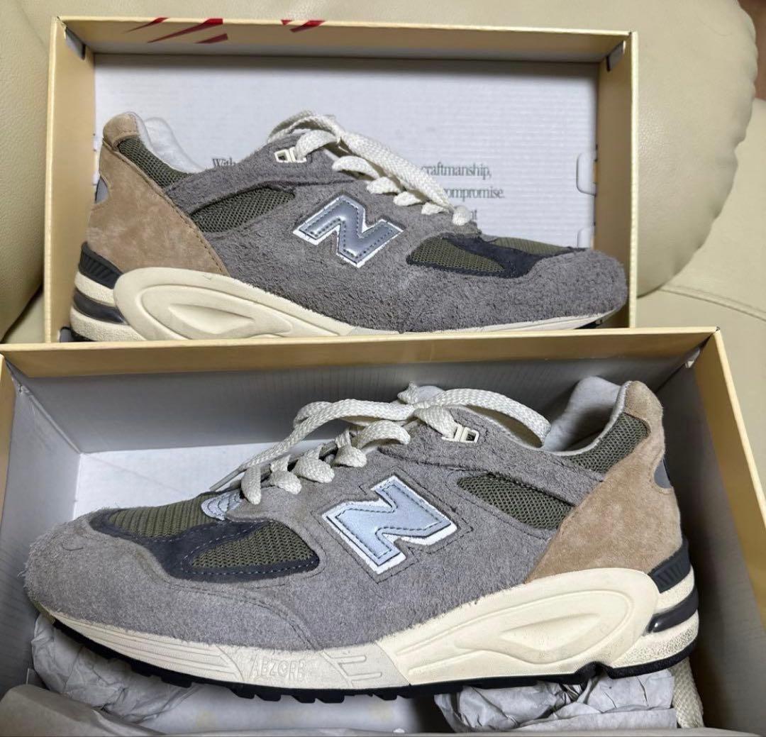 New Balance 990v5 grey sneakers #QY7PUX