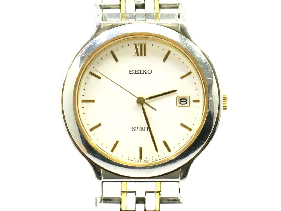 Seiko Spirit Quartz Watch 7N22-6A80 18707307 #QYCOMO