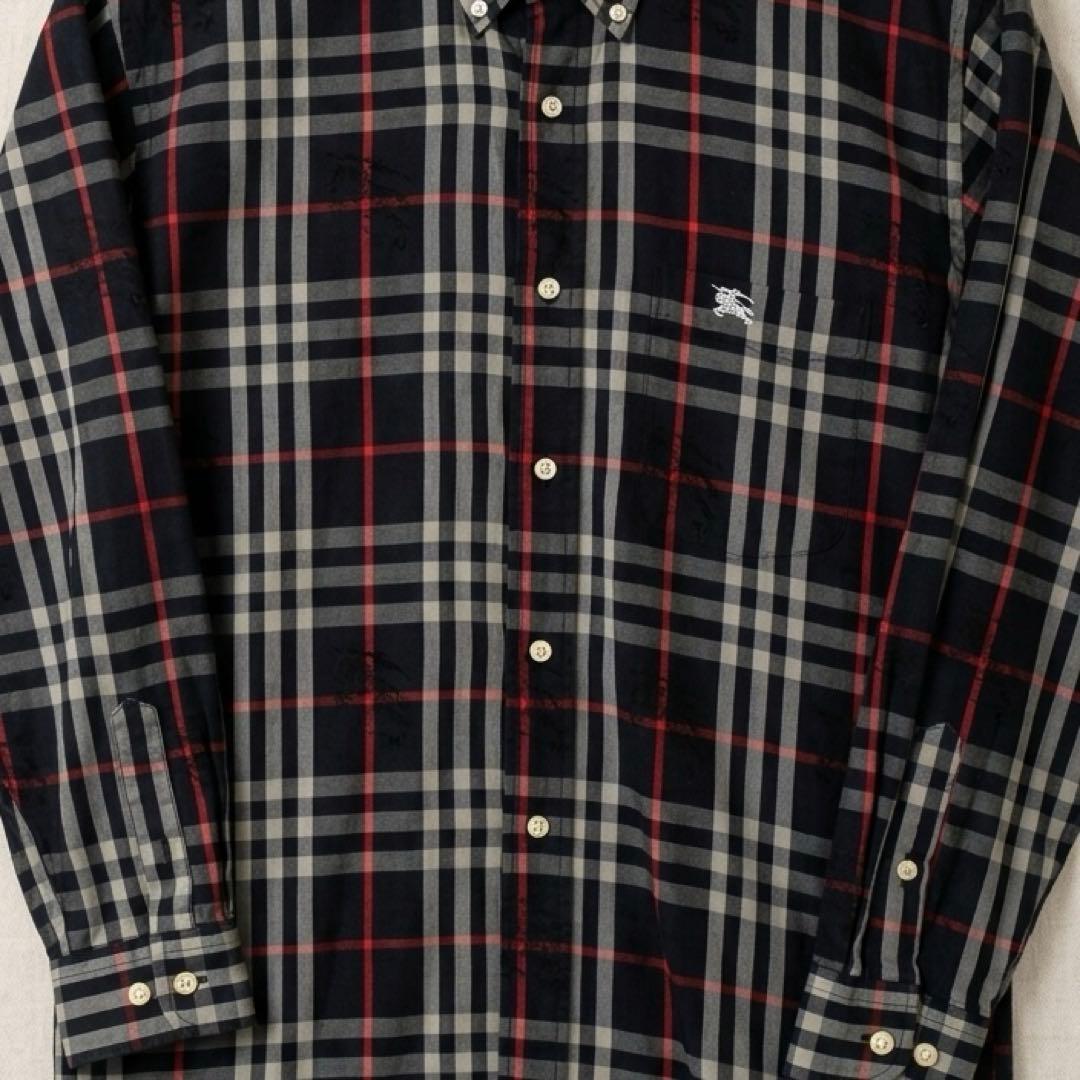 90s Burberry Shadow Horse Nova Check Large, Made in England #QYGAPG