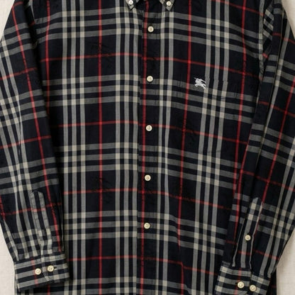 90s Burberry Shadow Horse Nova Check Large, Made in England #QYGAPG