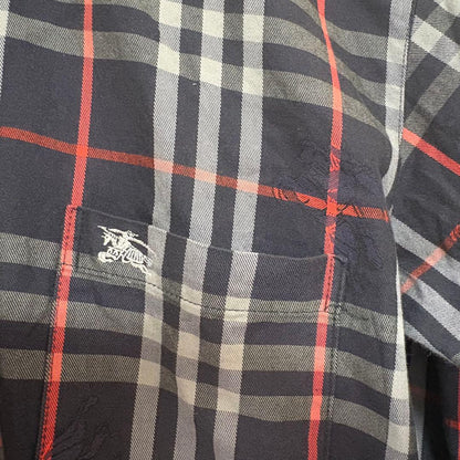 90s Burberry Shadow Horse Nova Check Large, Made in England #QYGAPG